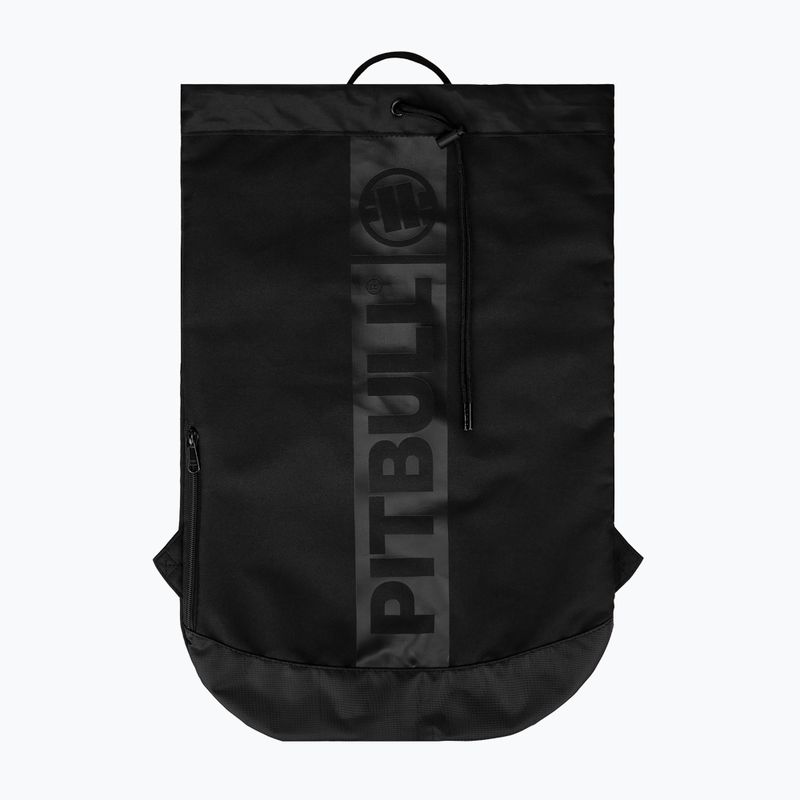 Borsa Pitbull West Coast Hilltop 17 l con stampa nero/nero 3