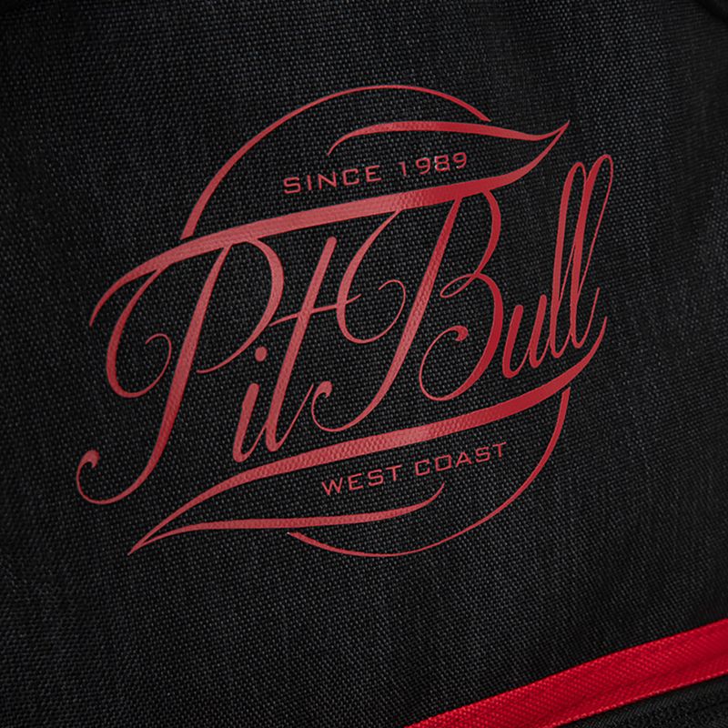 Zaino Pitbull West Coast da uomo Pitbull Ir 28 l nero/rosso 14