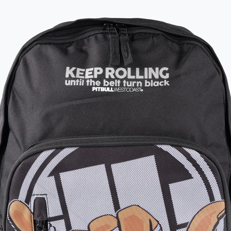 Zaino da uomo Pitbull West Coast Keep Rolling 28 l nero 6