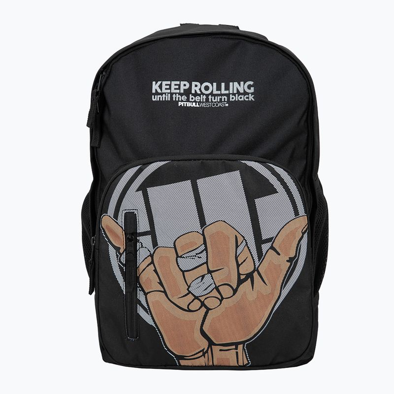 Zaino da uomo Pitbull West Coast Keep Rolling 28 l nero 8