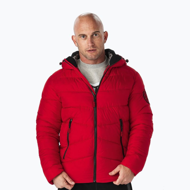 Piumino Pitbull West Coast da uomo Mobley rosso