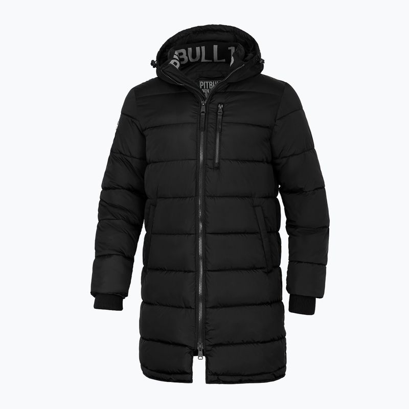 Pitbull West Coast Starwood Uomo Cappotto con cappuccio Parka nero 4