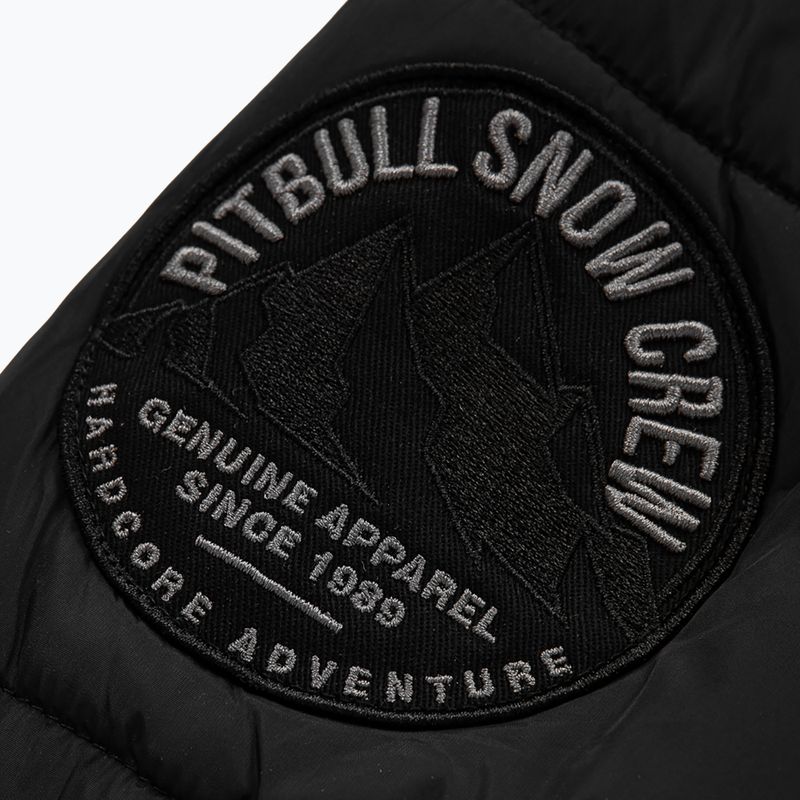 Pitbull West Coast Starwood Uomo Cappotto con cappuccio Parka nero 7