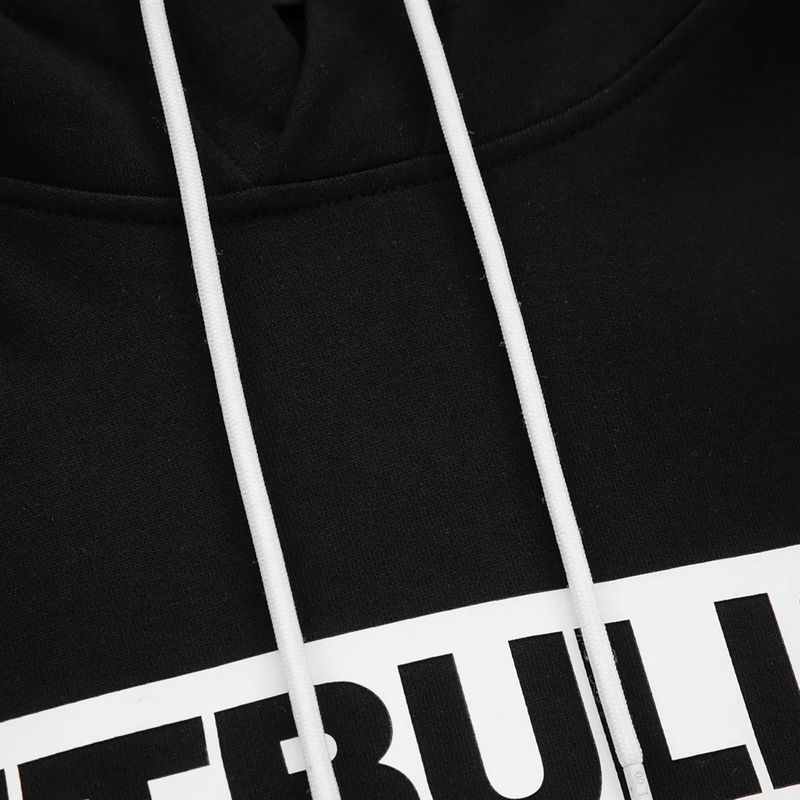 Gruppo Pitbull West Coast Hilltop Terry da uomo con cappuccio nero 5