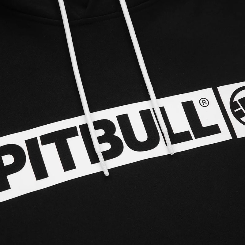 Gruppo Pitbull West Coast Hilltop Terry da uomo con cappuccio nero 6
