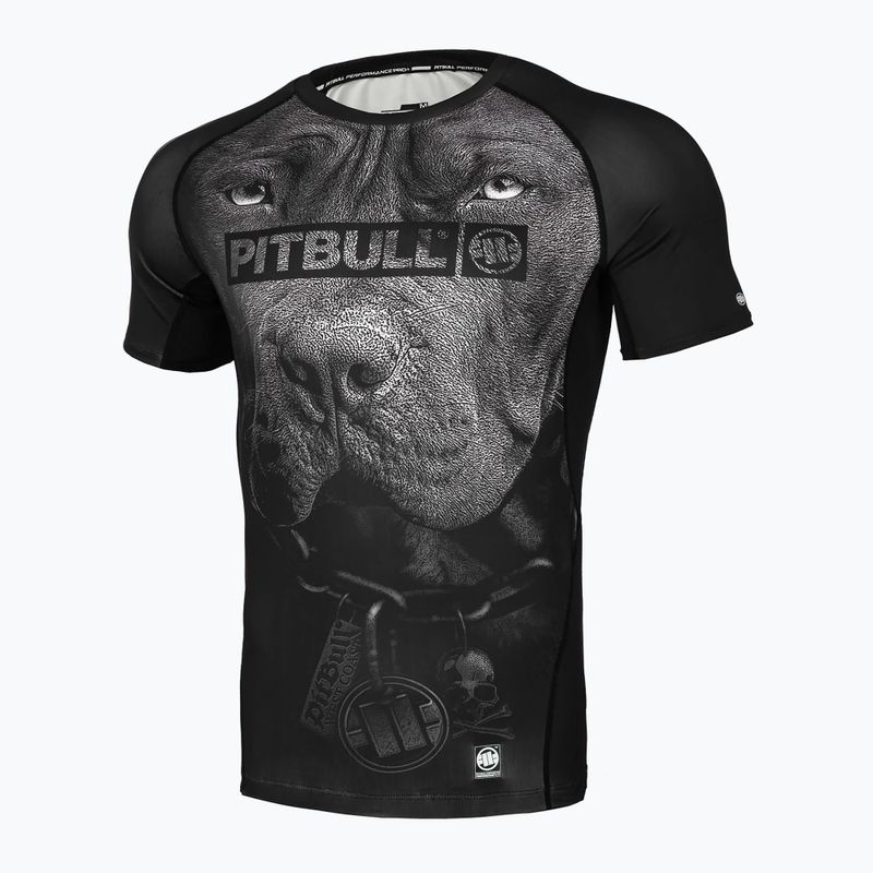 Pitbull uomo Rashguard Born in 1989 Rashguard nero 7