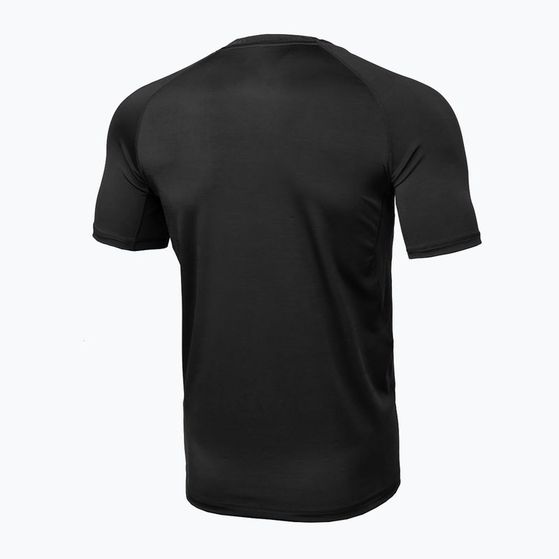 Pitbull West Coast Performance Small Logo Rashguard nero da uomo 2