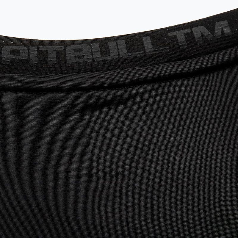 Pitbull West Coast Performance Small Logo Rashguard nero da uomo 7