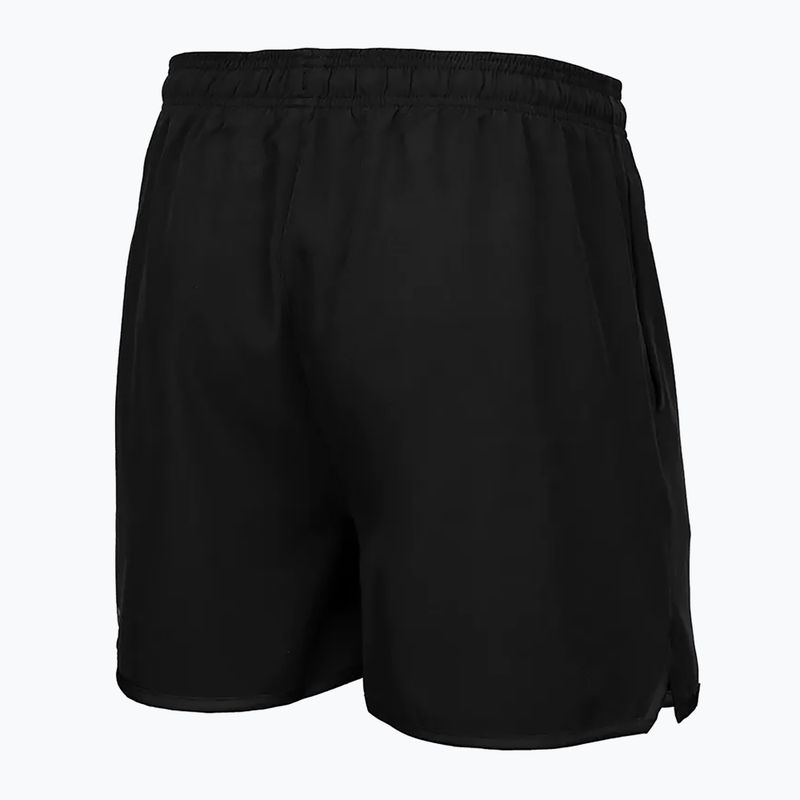 Pantaloncini da allenamento neri da uomo Pitbull West Coast Performance Small Logo 2