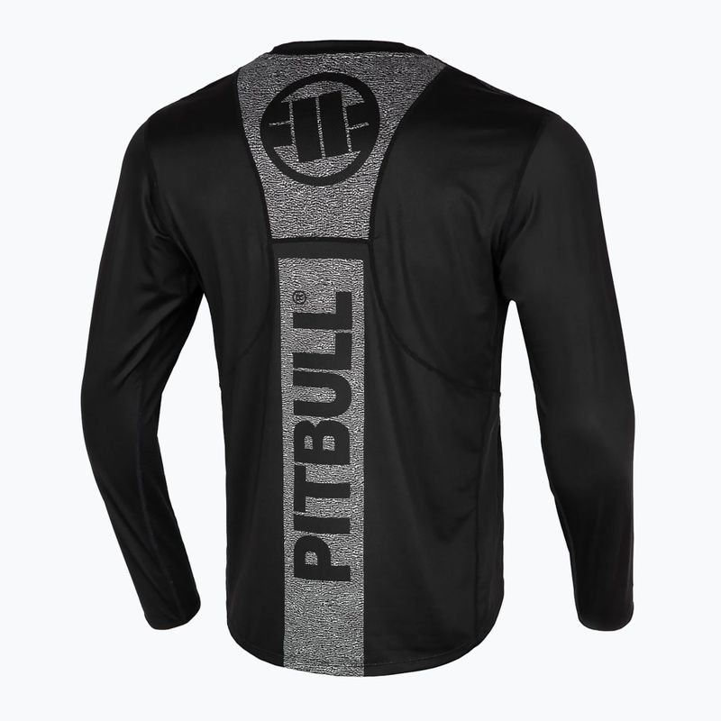 Pitbull Mesh Performance Pro Plus Training Longsleeve Uomo Nato nel 1989 nero 2