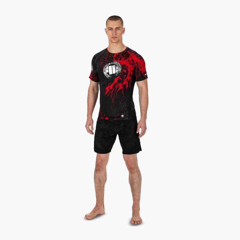 Pitbull West Coast Blood Dog 2 Rashguard nero da uomo 2
