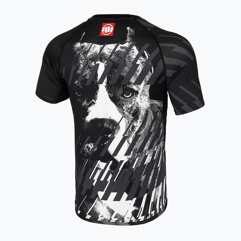 Pitbull Street Dog Rashguard da uomo nero 8