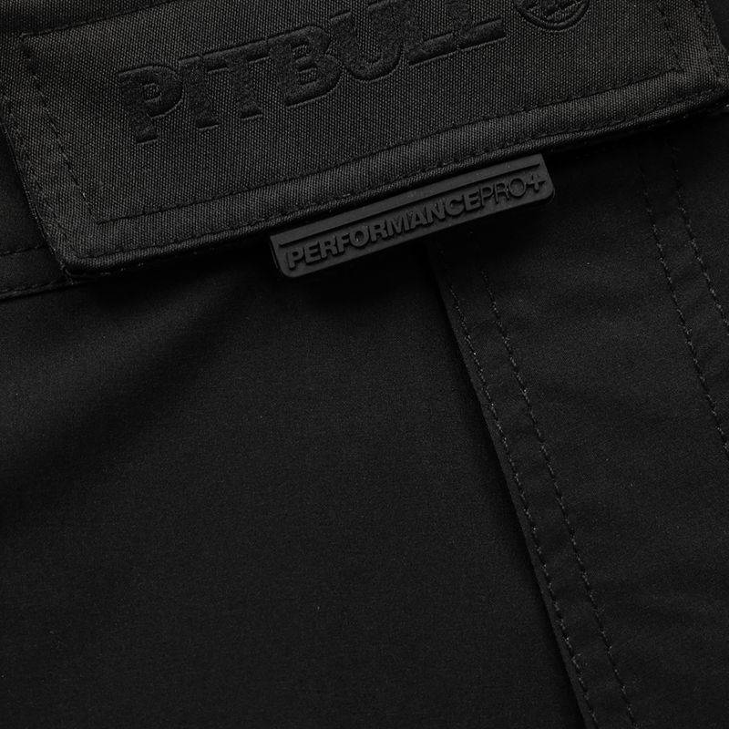 Pantaloncini da grappling da uomo Pitbull West Coast Grappling 1 Masters of MMA Hilltop nero 3