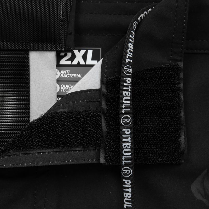 Pantaloncini da grappling da uomo Pitbull West Coast Grappling 1 Masters of MMA Hilltop nero 4
