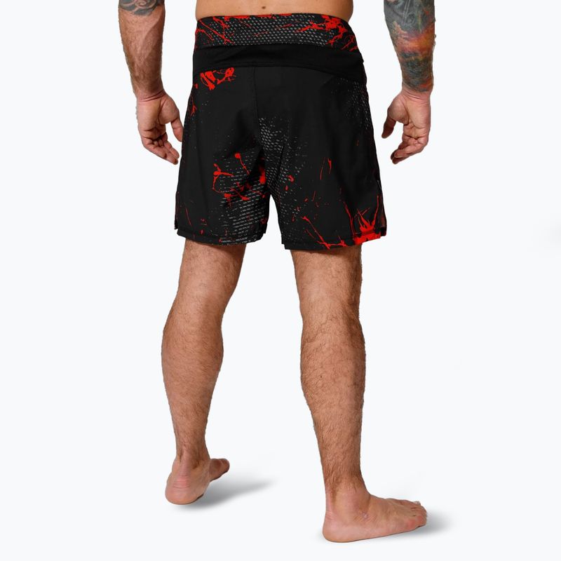 Pantaloncini da allenamento Pitbull Grappling Blood Dog II nero 3