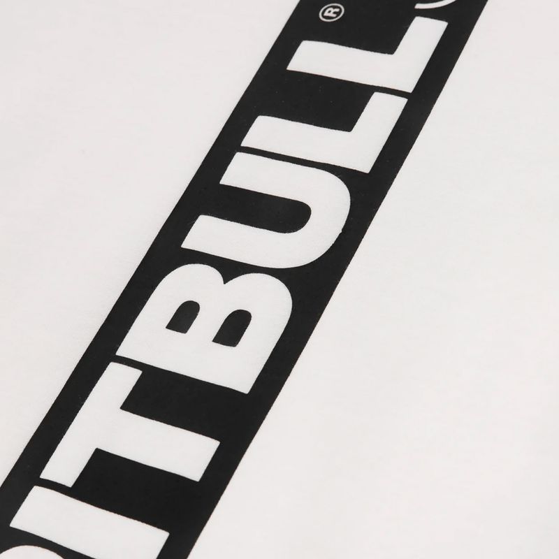 Felpa con cappuccio e zip Pitbull West Coast Hermes da uomo, bianco sporco 12