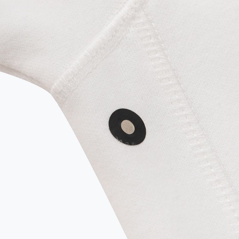 Felpa con cappuccio e zip Pitbull West Coast Hermes da uomo, bianco sporco 13