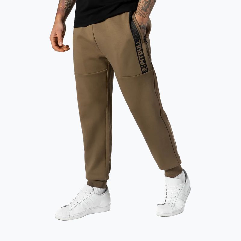 Pantaloni da uomo Pitbull West Coast Saturn marrone coyote