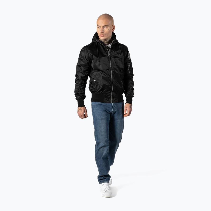 Pitbull West Coast giacca da uomo Starwood 2 con cappuccio nero 2