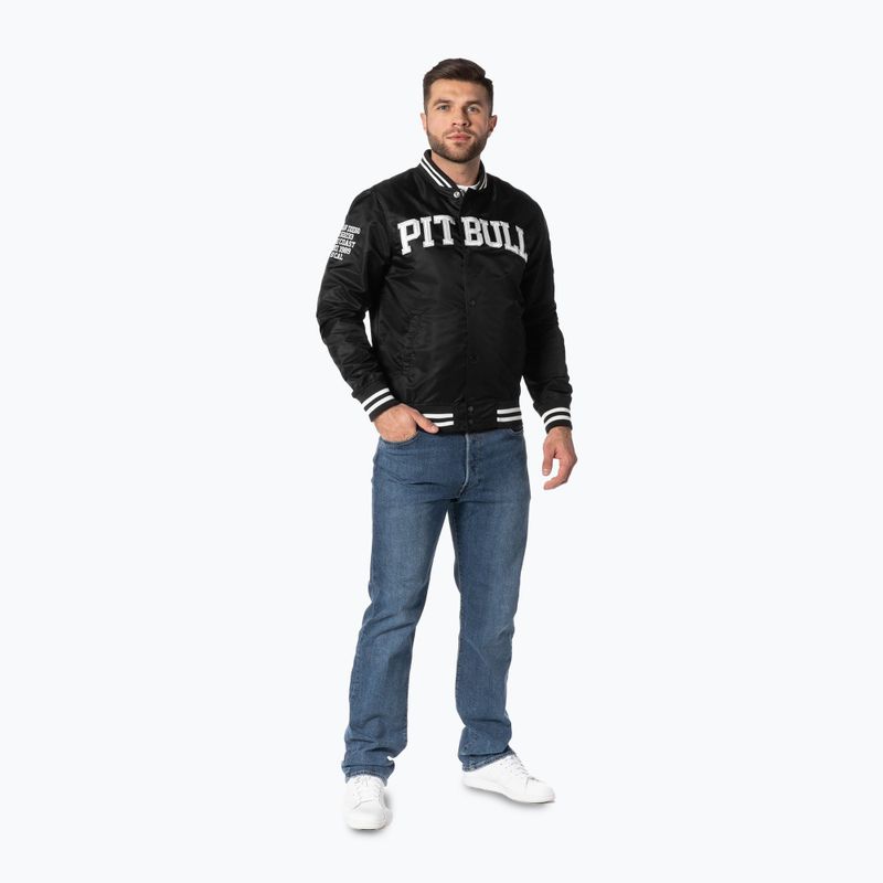 Pitbull West Coast giacca Tyrian 2 Varsity uomo nero 2