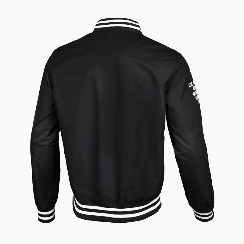 Pitbull West Coast giacca Tyrian 2 Varsity uomo nero 5