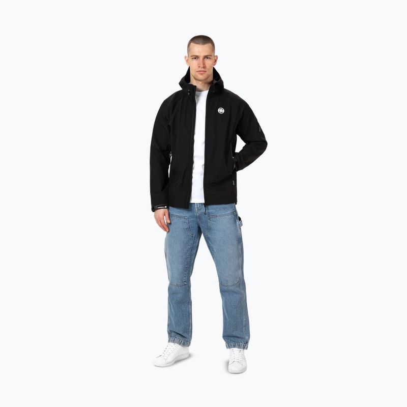 Giacca softshell Pitbull West Coast da uomo Rockfish 2 Softshell nero 2