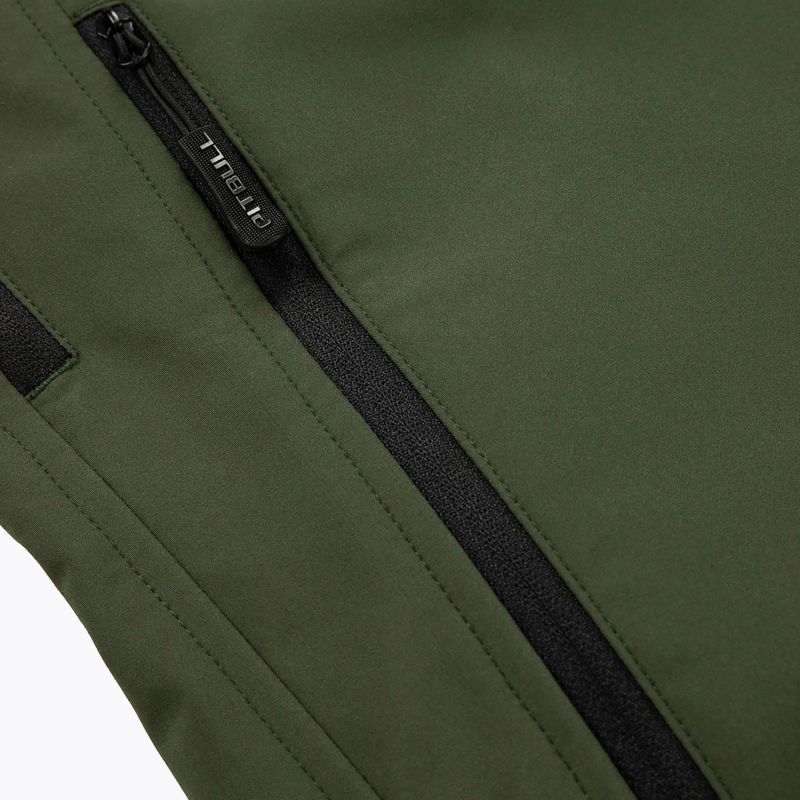 Giacca softshell Pitbull West Coast da uomo Rockfish 2 Softshell oliva 6