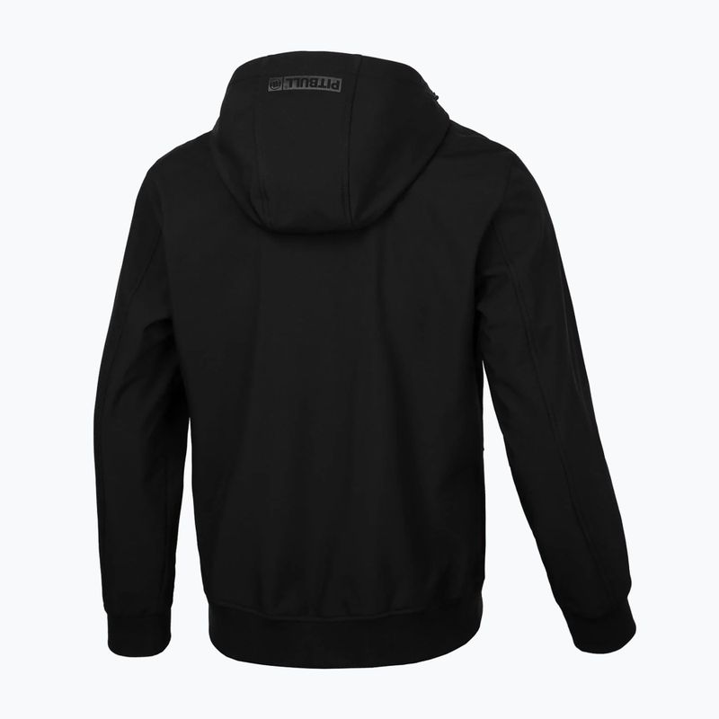 Pitbull West Coast giacca da uomo Midway 2 Softshell nero 4