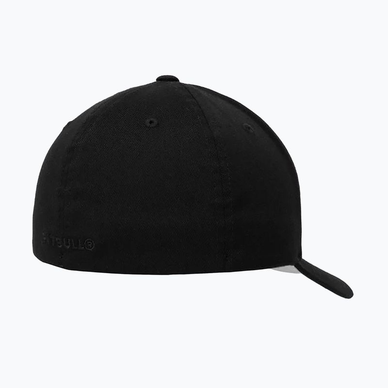 Cappello da baseball Pitbull Full Cap 3D 'Logo' nero 2