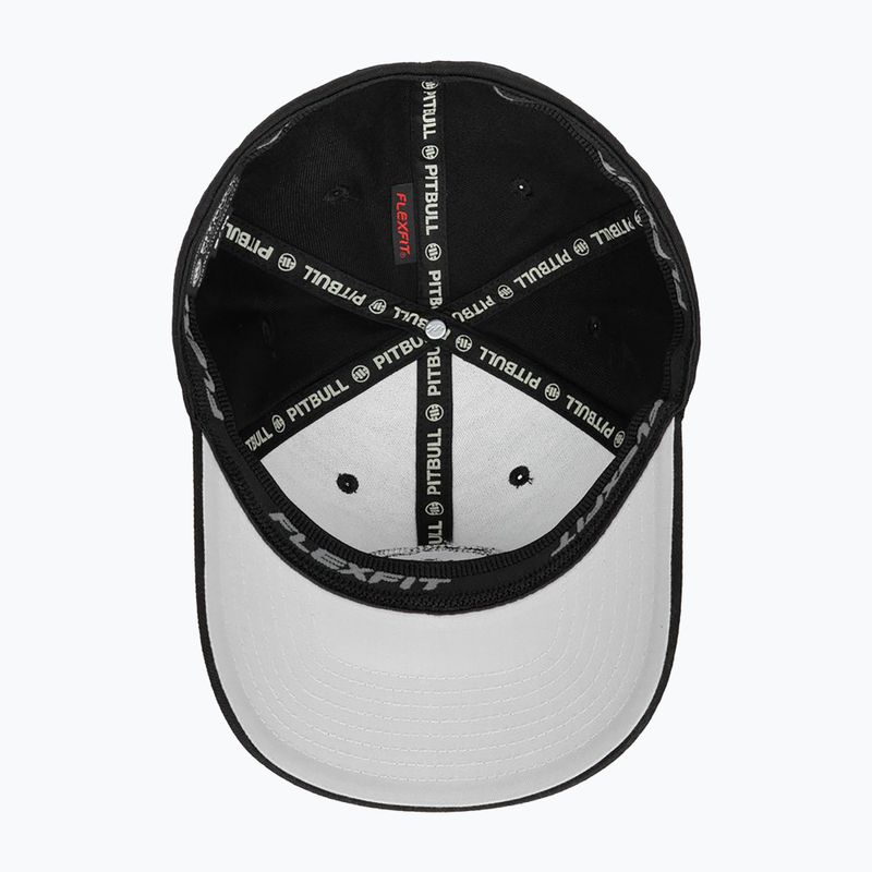 Cappello da baseball Pitbull Full Cap 3D 'Logo' nero 3