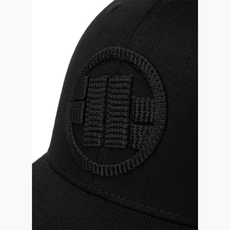 Cappello da baseball Pitbull Full Cap 3D 'Logo' nero 5