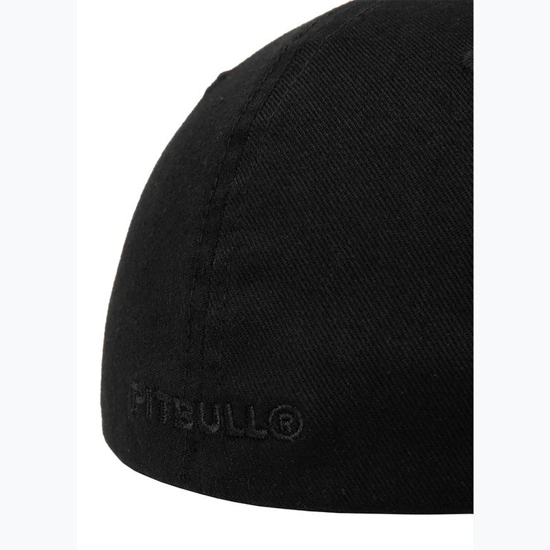 Cappello da baseball Pitbull Full Cap 3D 'Logo' nero 6