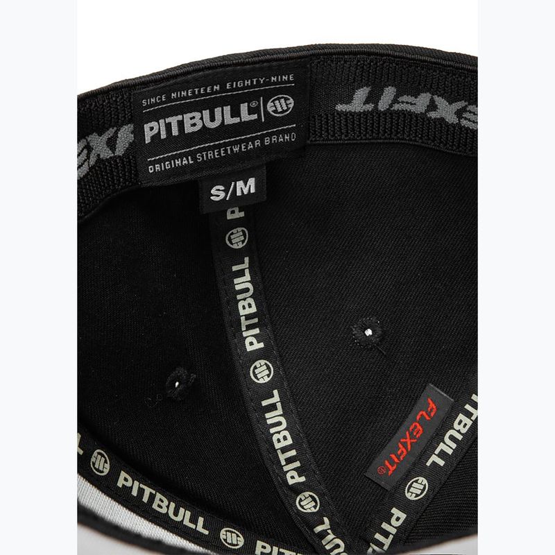 Cappello da baseball Pitbull Full Cap 3D 'Logo' nero 7