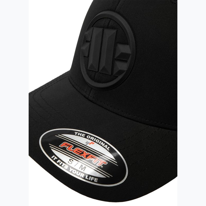 Uomo Pitbull West Coast Full Cap Logo 3D Angle Welding nero 4