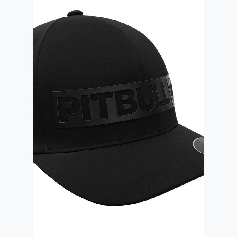 Cappello completo Pitbull,,Hilltop" Stretch Fitted nero 5