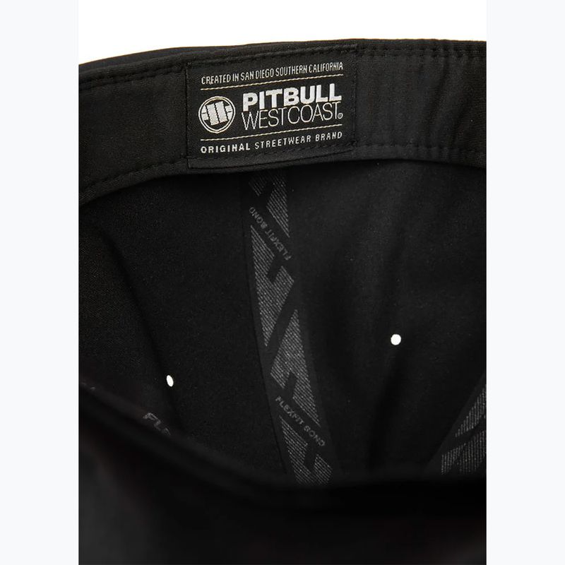Cappello completo Pitbull,,Hilltop" Stretch Fitted nero 8