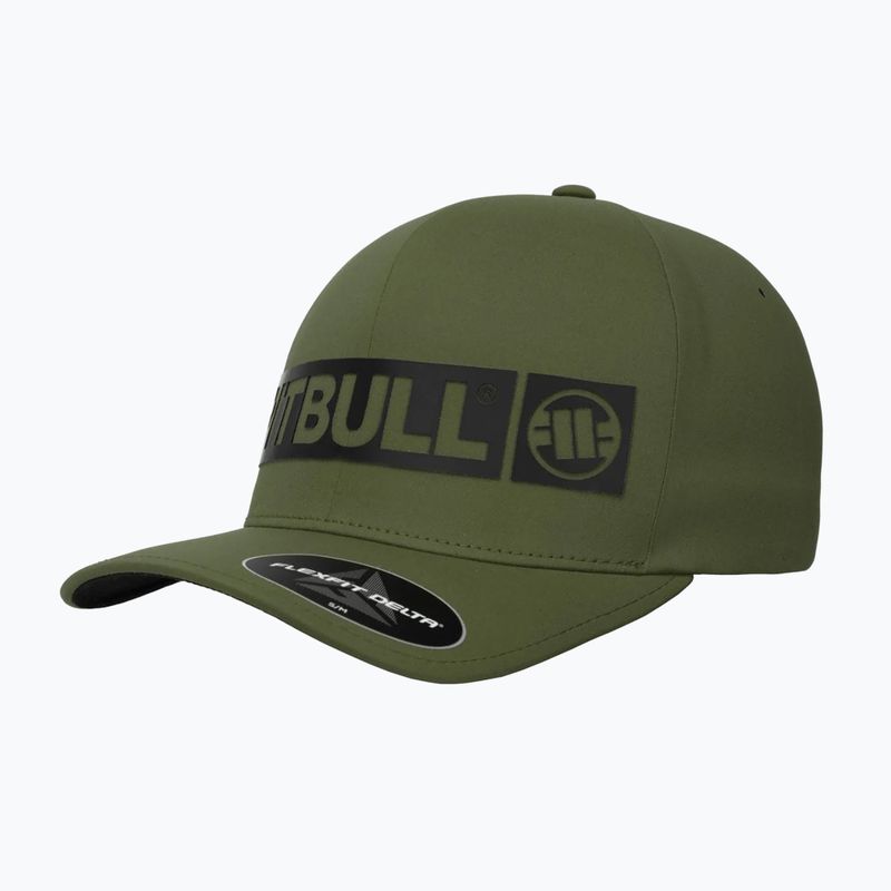 Cappello completo Pitbull West Coast Uomo, "Hilltop" Stretch Fitted olive 2