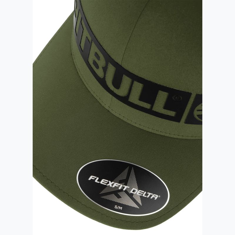 Cappello completo Pitbull West Coast Uomo, "Hilltop" Stretch Fitted olive 5