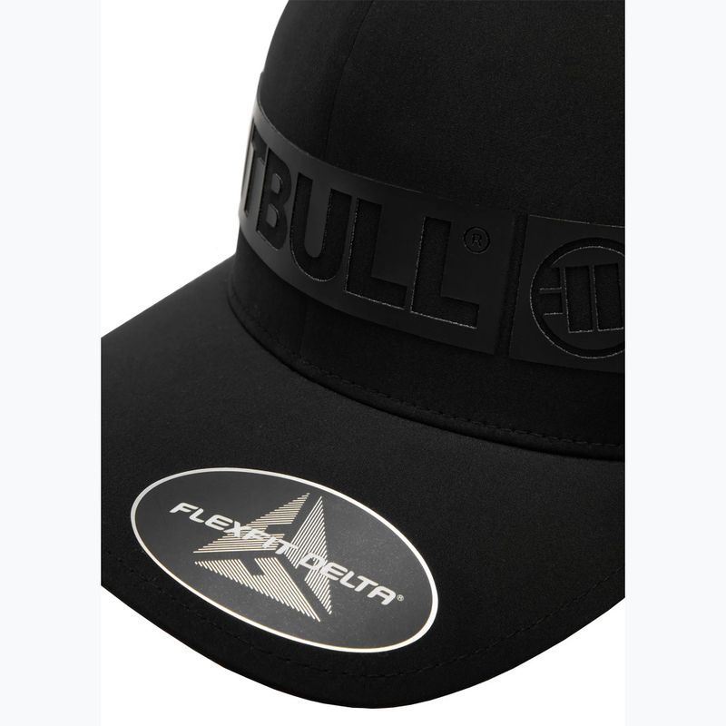 Cappello Pitbull Snapback,,Hilltop" Stretch Fitted nero 4