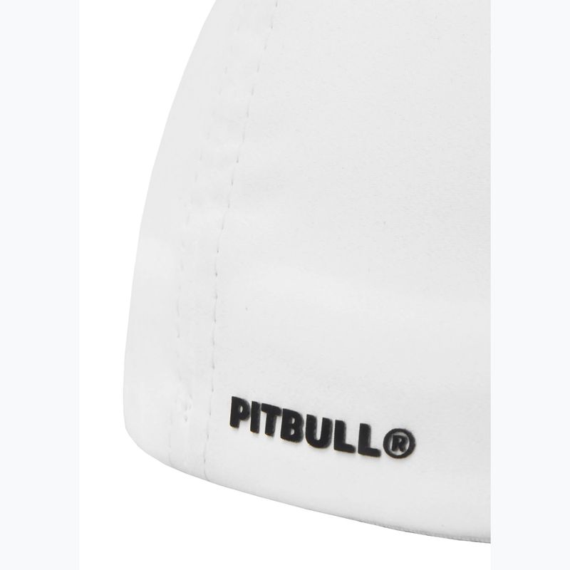 Cappello completo Pitbull ,,Logo" Tech Witch Traforato bianco 6