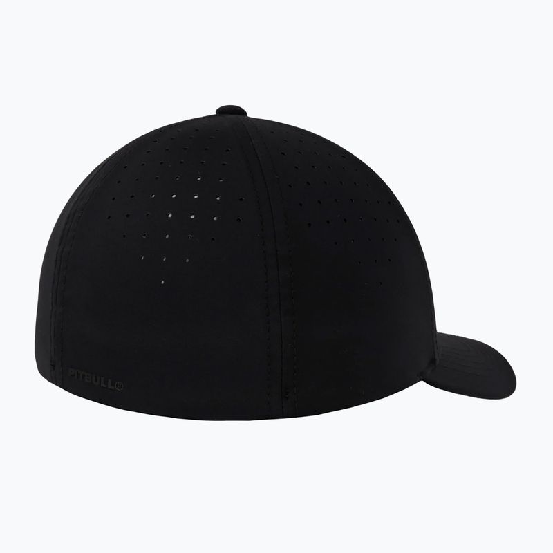 Cappello completo Pitbull ,,Logo" Tech Witch Traforato nero 2