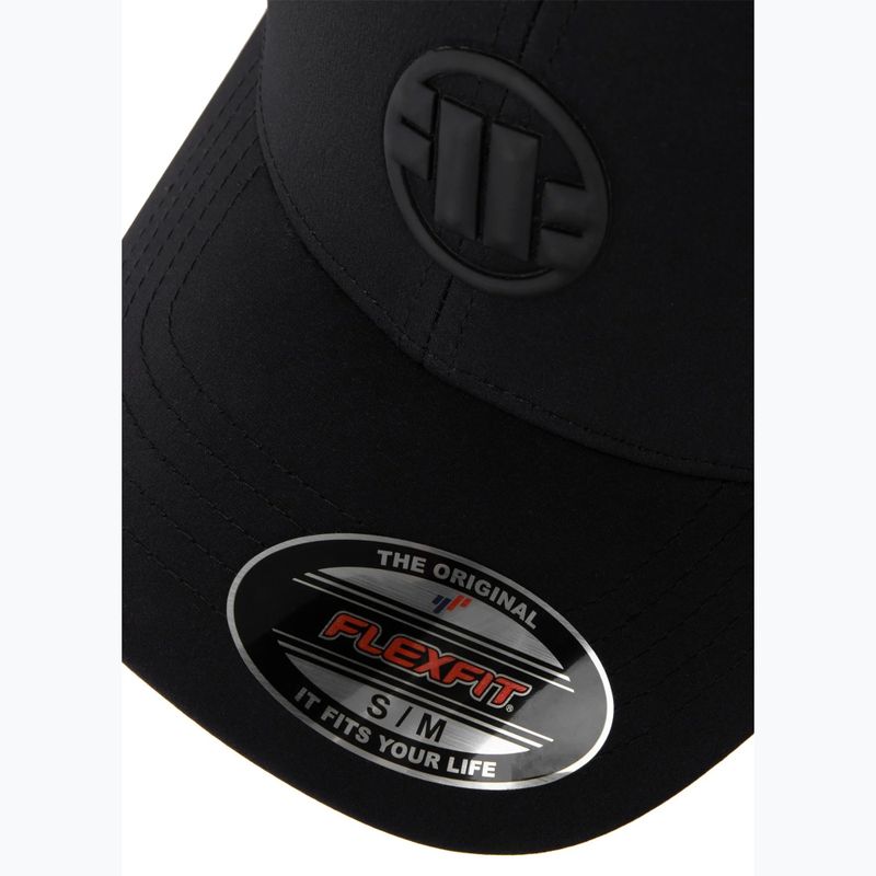 Cappello completo Pitbull ,,Logo" Tech Witch Traforato nero 4