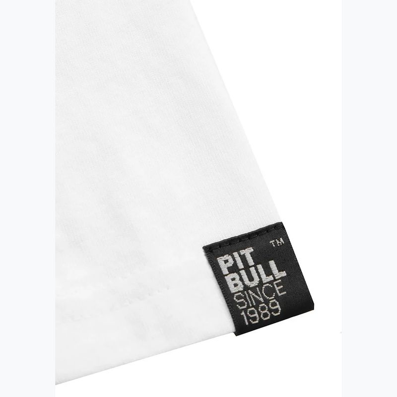 Maglietta Pitbull Eighty Nine Dog da uomo, bianco 10