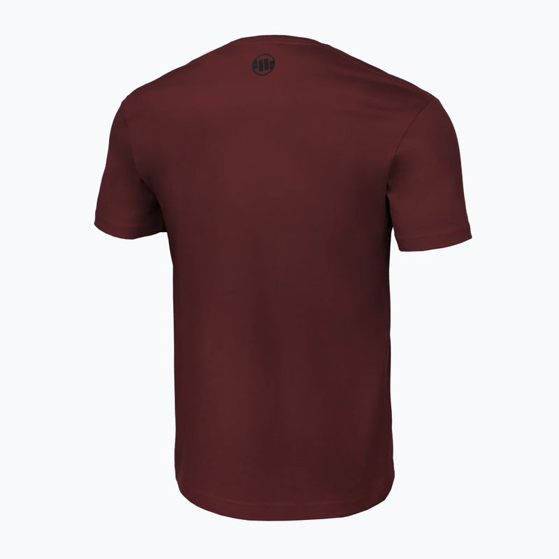 Maglietta T-S Classic Boxing Pitbull West Coast uomo bordeaux 2