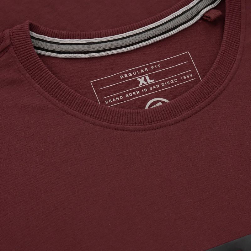 Maglietta T-S Classic Boxing Pitbull West Coast uomo bordeaux 4