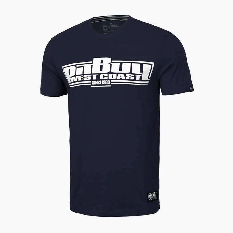 Maglietta T-S Classic Boxing Pitbull West Coast uomo navy scuro