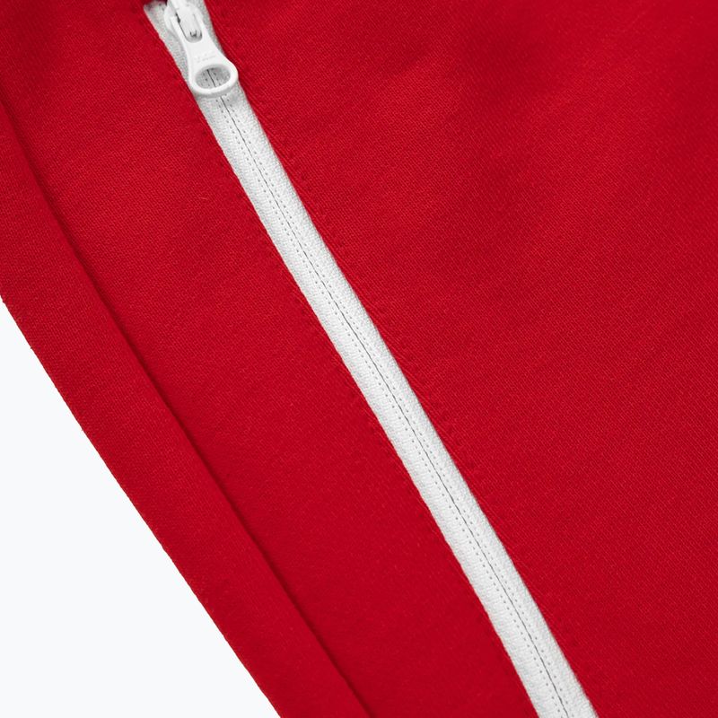 Pantaloncini da ginnastica Pitbull West Coast Terry Group da uomo, rosso 5