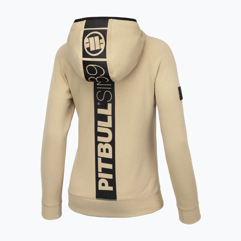 Felpa Pitbull West Coast Fuchsia con cappuccio e zip da uomo 2
