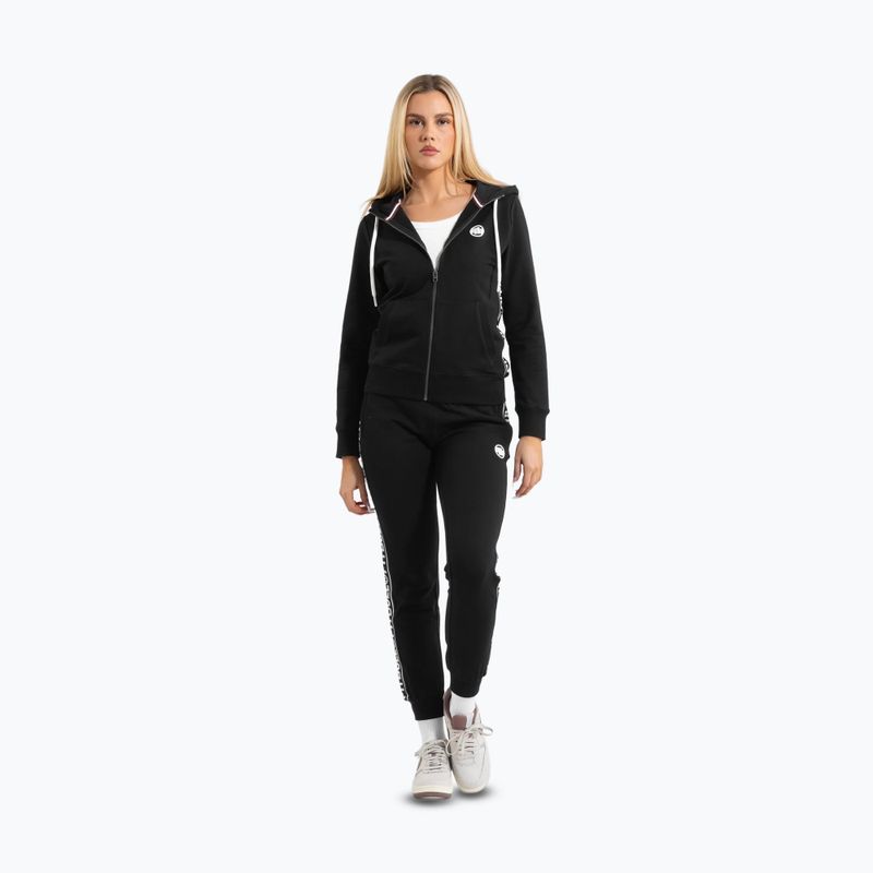 Pitbull West Coast donna La Deta Hooded Zip nero 2