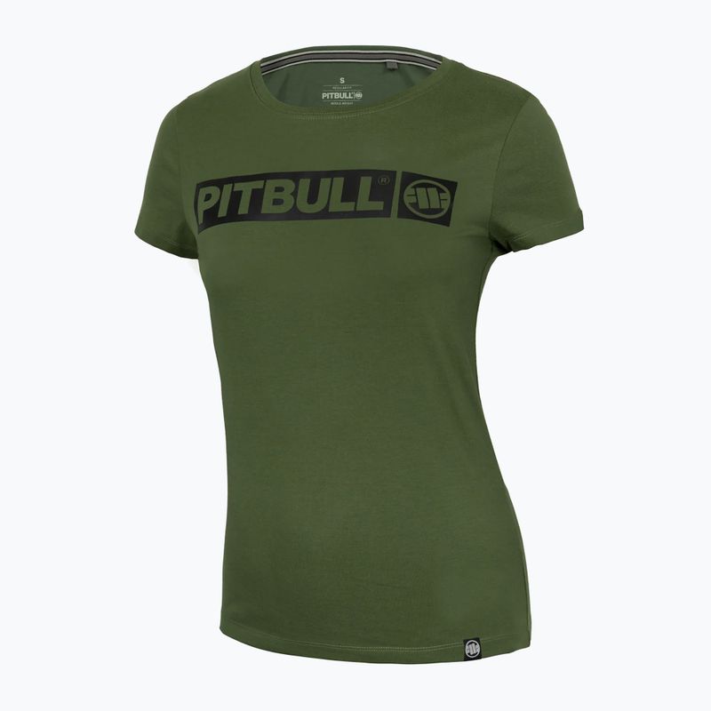 Maglietta T-S Hilltop oliva Pitbull West Coast da donna